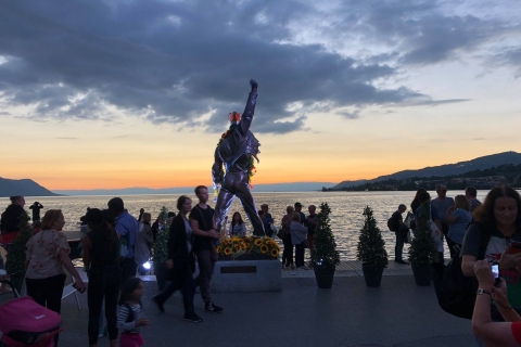 Montreux : Sur les traces de Freddie MercuryVisite guidée interactive en 6 langues