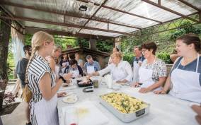 From Florence: Cooking Class & Lunch at Tuscan Farmhouse