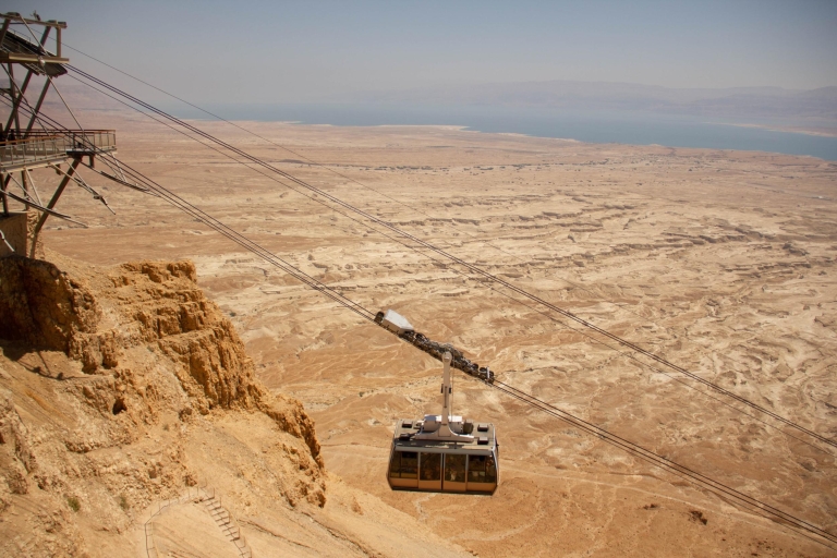 Z Tel Awiwu: Masada, Ein Gedi i wycieczka z przewodnikiem po Morzu MartwymWspólna wycieczka z przewodnikiem po Masadzie, Ein Gedi i Morzu Martwym