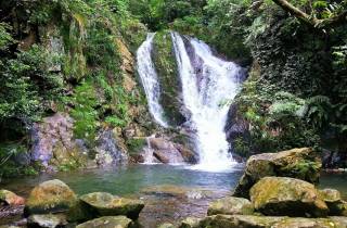 Hongkong: Tai Mo Shan Wasserfall-Wanderung
