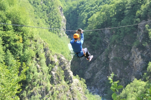 Bovec Zipline/Canyon Učja - Le plus grand parc de tyroliennes d'EuropeLe plus grand parc de tyroliennes d'Europe