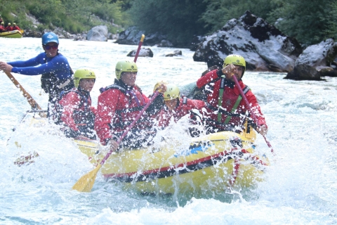 Aventure en rafting sur la rivière Soča