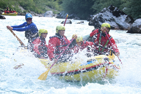 Aventure en rafting sur la rivière Soča