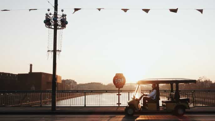 krakow sightseeing by ecovehicle