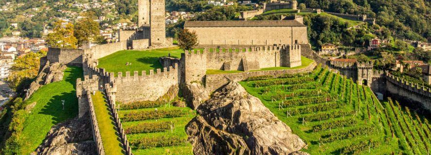 Bellinzona: 3-Castle Ticket including Villa dei Cedri