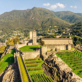 Bellinzona: Biglietto 3 Castelli comprensivo di Villa dei Cedri