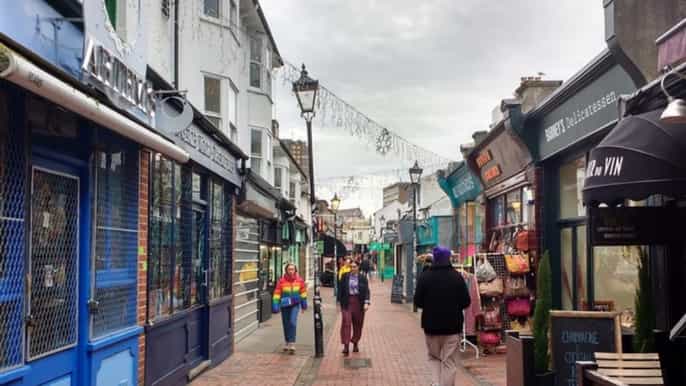 brighton walking food tour