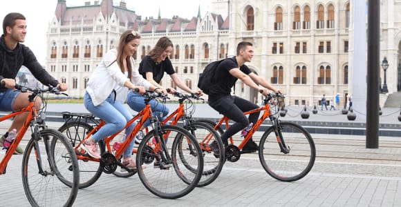 Budapest: Historische Radtour durch die Innenstadt mit schönen Aussichten