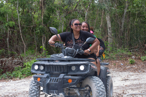 Tour particular de jipe e ATV ao Cenote da Caverna de Jade: Tudo Incluído