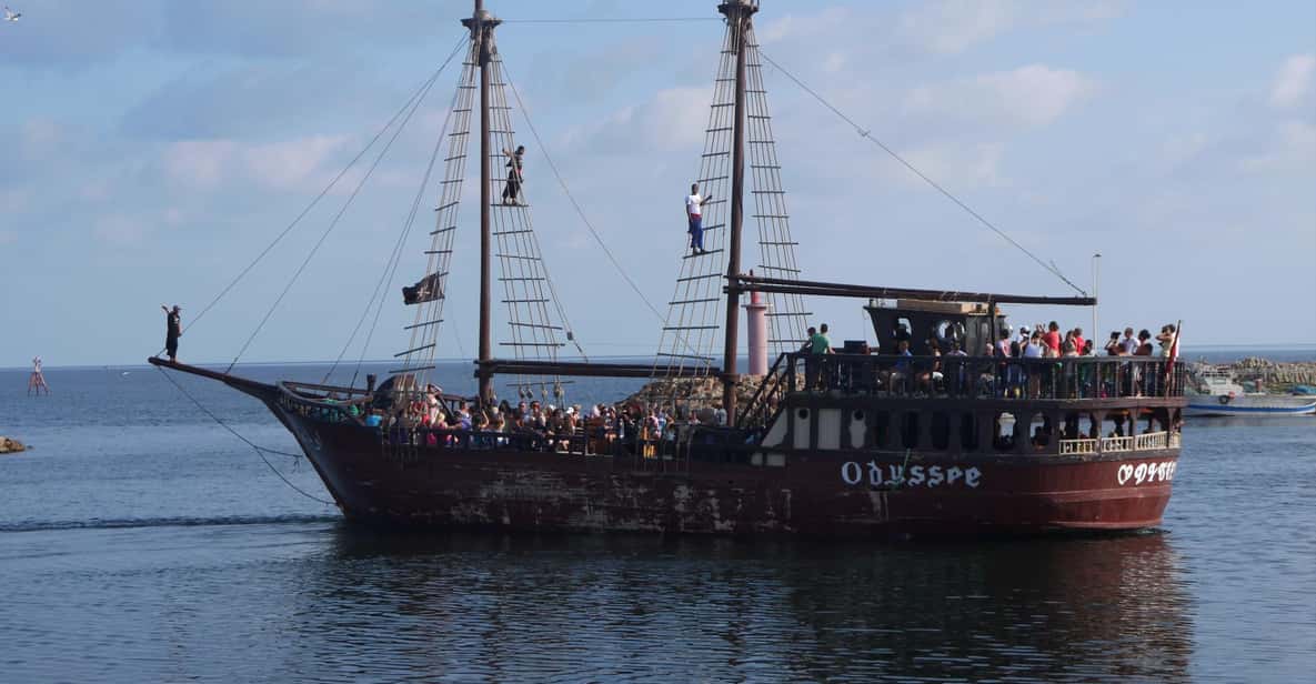 From Djerba: Flamingo Island by Pirate Ship with Lunch