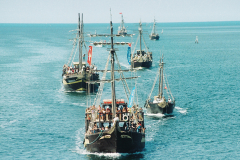From Djerba: Flamingo Island by Pirate Ship with Lunch
