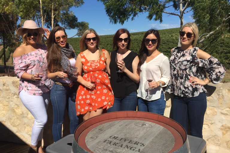 Au départ d'Adélaïde : Visite de vignobles en petit groupe à McLaren Vale