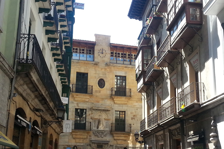 Tour a piedi di Bilbao e funivia in spagnolo