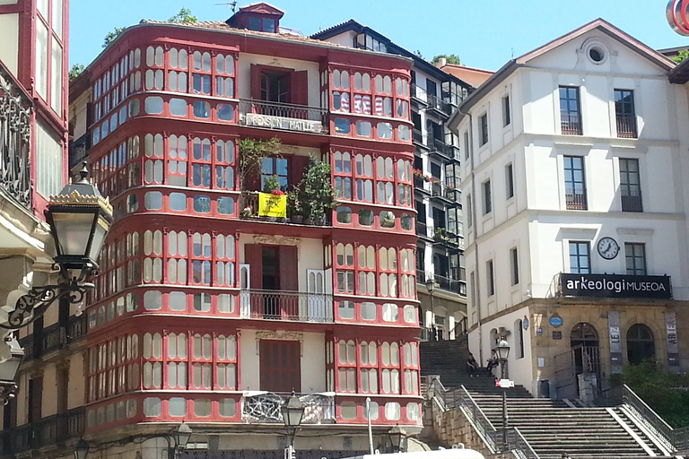 Tour a piedi di Bilbao e funivia in spagnolo