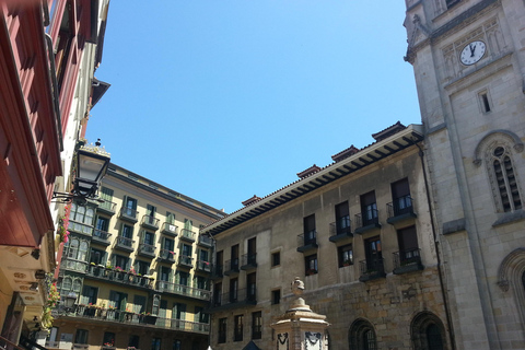 Tour a piedi di Bilbao e funivia in spagnolo