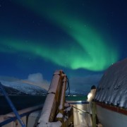 Tromsø: crociera fotografica con ricerca dell'aurora boreale