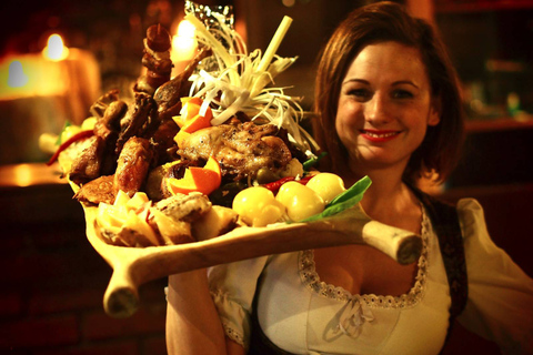 Budapest: Medieval Dinner Show with Drinks Menu 1: Lancelot's Challenge