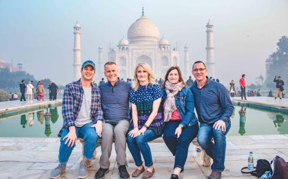 Aus Delhi: Private Taj Mahal und Agra Tour mit dem Expresszug