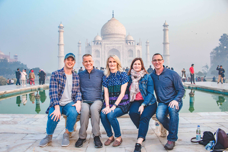 Von Delhi aus: Private Taj Mahal und Agra Tour mit dem Expresszug