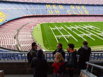 Barcelona: Camp-Nou-Stadion-Tour mit einem Sportjournalist Barcelona: Camp-Nou-Stadion-Tour mit einem Sportjournalist