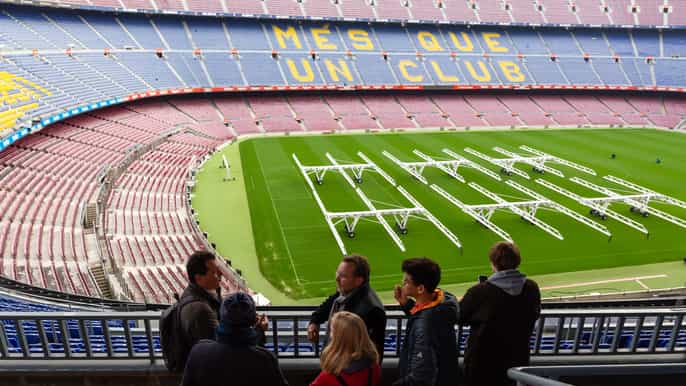 barcelona secret camp nou tour with a sports journalist