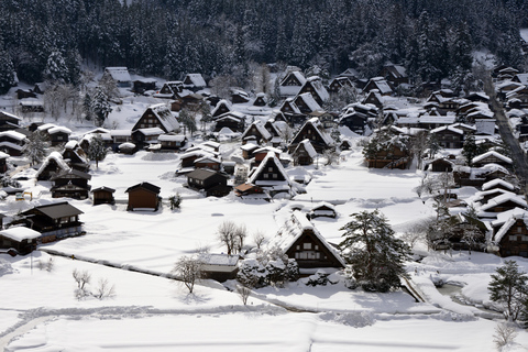 Visite en bus nostalgique de Shirakawa-go AM