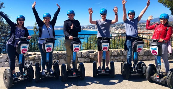 Nizza: Große Stadtrundfahrt mit dem Segway