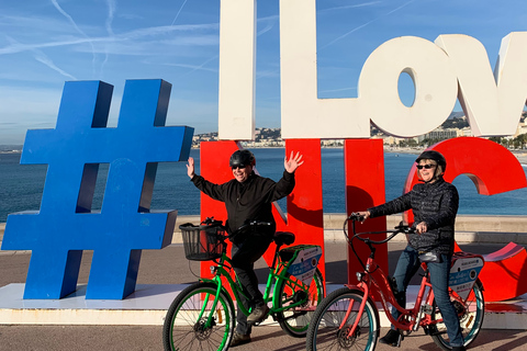 Nice: E-bike tour met panoramische Franse Riviera