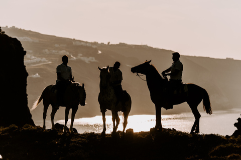 Megalochori: Passeio a cavalo para cavaleiros experientes