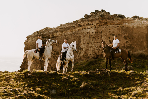 Megalochori: Passeio a cavalo para cavaleiros experientes