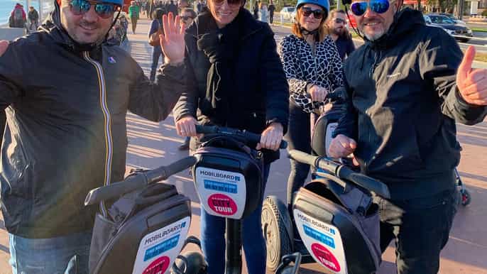 descubra nice excursão guiada de segway de 1 hora