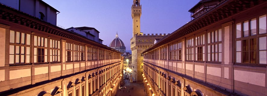 Skip the line Ticket für die Uffizien (mit begleiteten Eintritt)