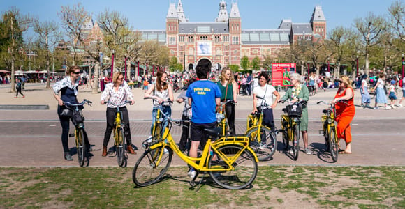 Amsterdam: 3h E-Bike Tour mit Pause