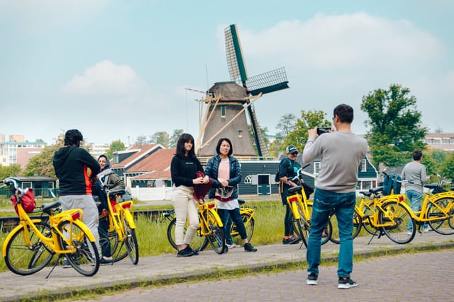 Amsterdam : Visite à vélo des villages de campagne du district de Waterland