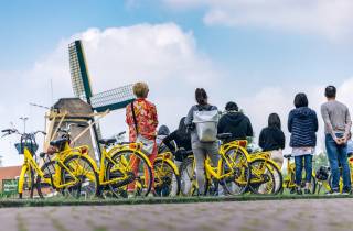Umgebung von Amsterdam: Ländliche Fahrradtour mit Guide