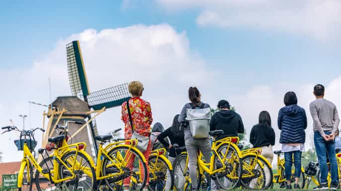 amsterdam guided countryside 4hour bike tour