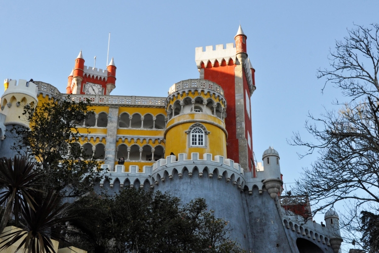 Excursion d'une demi-journée en minibus à Sintra depuis Lisbonne avec le Palais de PenaBus + Visite à pied de Sintra