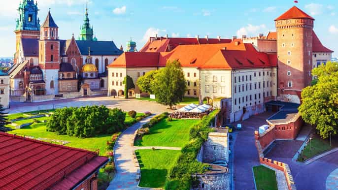 cracovie visite guidée quotidienne de la cathédrale du wawel avec entrée