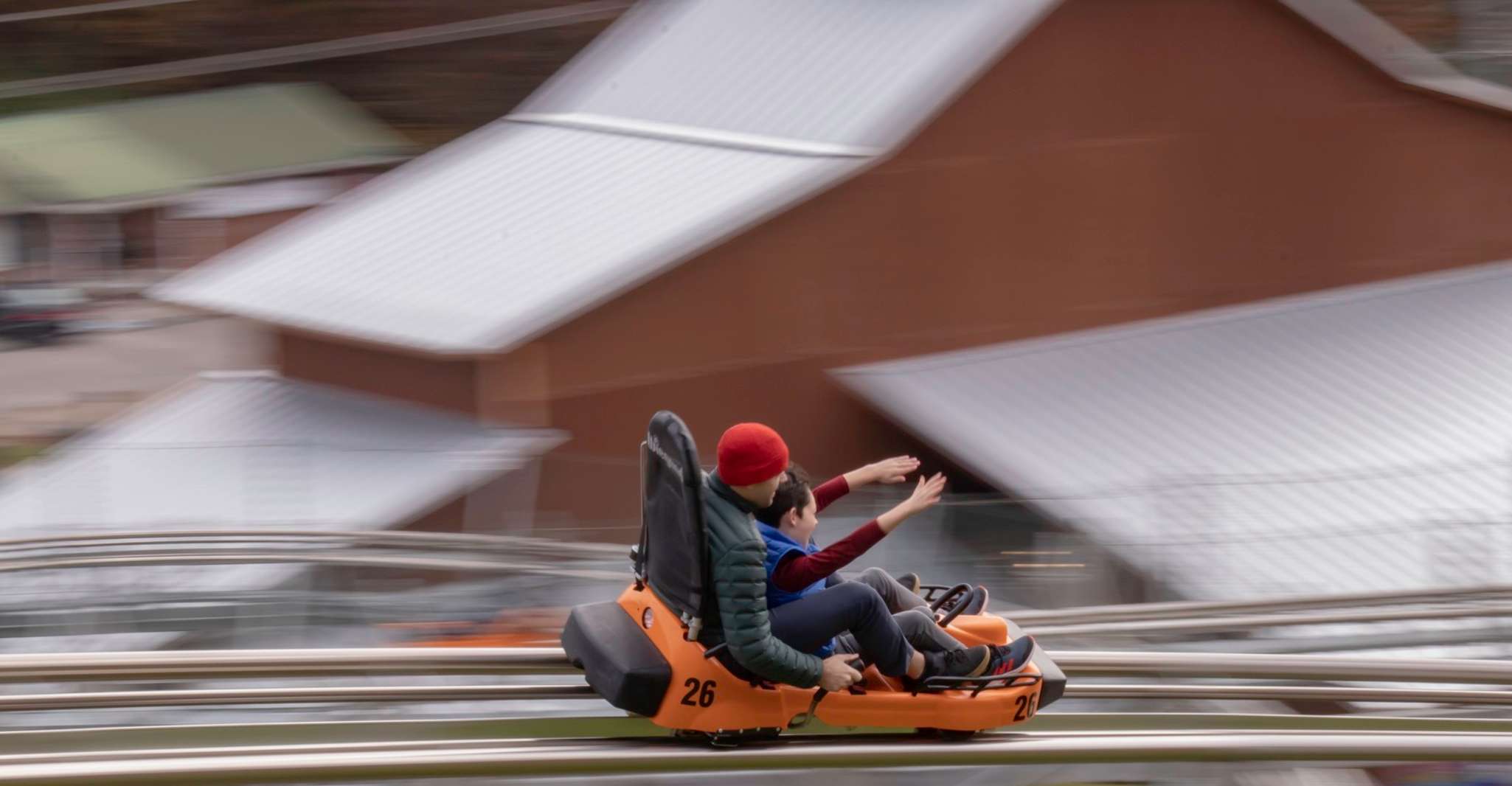 Pigeon Forge, Rocky Top Mountain Coaster Ride - Housity