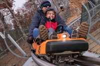Pigeon Forge, Rocky Top Mountain Coaster Ride - Housity