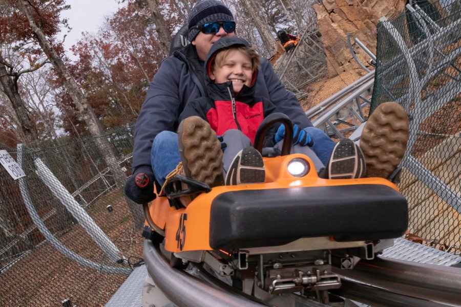 Pigeon Forge: Rocky Top Mountain Coaster Ride. Foto: GetYourGuide