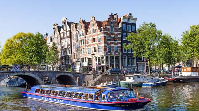 amsterdam canal cruise and stripclub tour