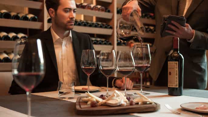 bologna italian red wine and food tasting