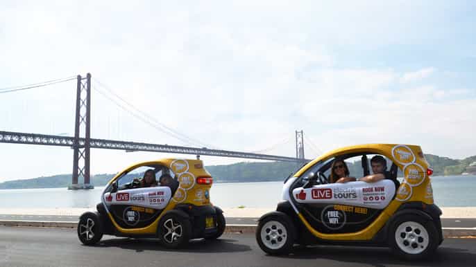 lisboa excursão autoguiada pelo rio e belém pela ecar