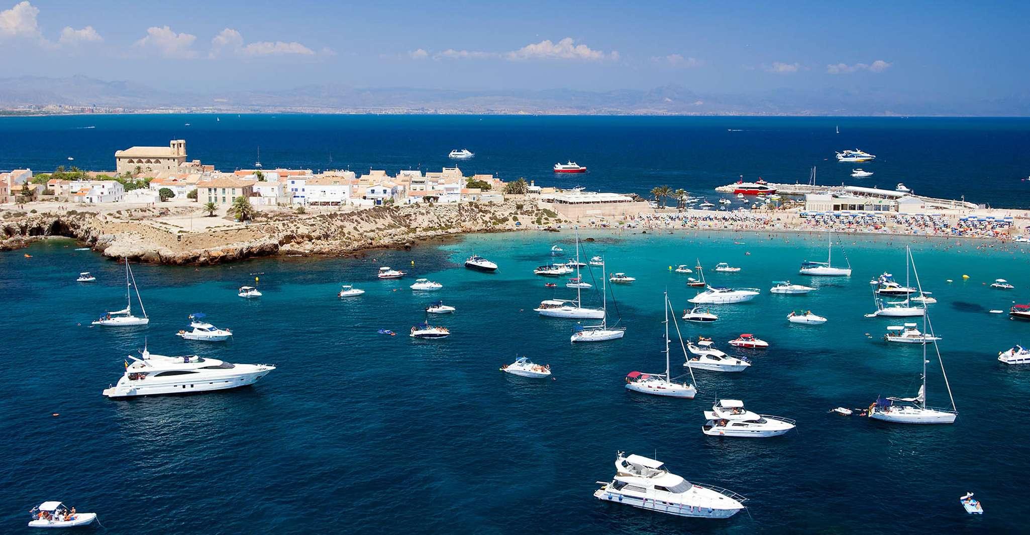 Santa Pola, Return Taxi Boat Ticket to Tabarca Island - Housity