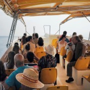 Santa Pola: Return Taxi Boat Ticket to Tabarca Island