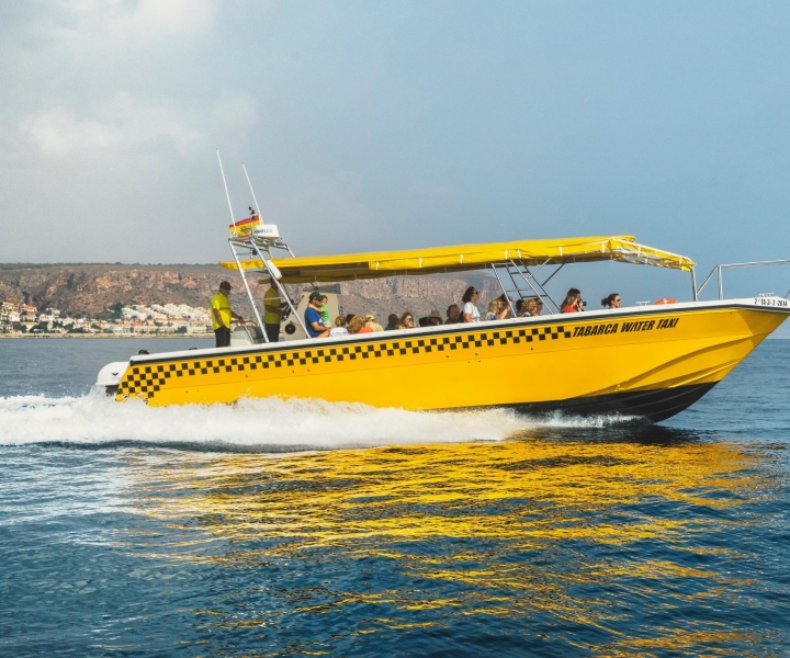 Santa Pola : aller-retour en bateau taxi à l'île de Tabarca