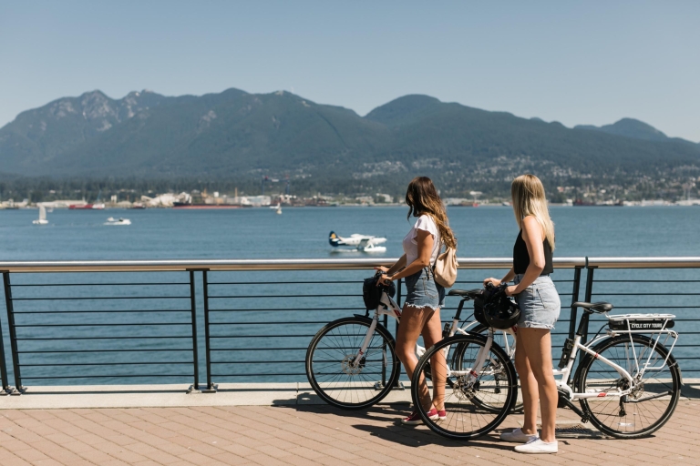 Vancouver: visite d'une demi-journée des points forts de la ville en vélo électrique
