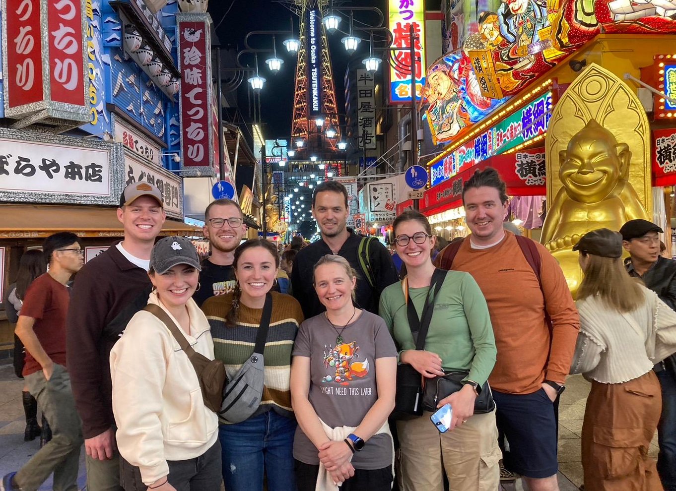 Osaka: Madtur i Shinsekai med 15 retter og 3 drikkevarer