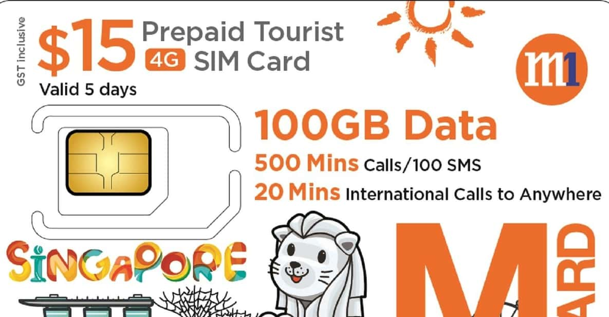 m1 singapore tourist sim